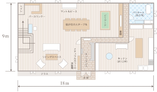 1F 見取図